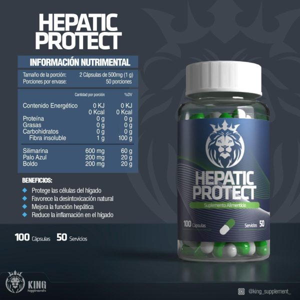 HEPATIC PROTECT - 100 Cápsulas