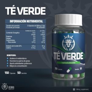 TÉ VERDE - 150 Cápsulas