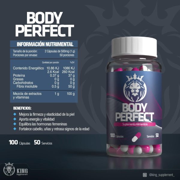 BODY PERFECT - 100 Cápsulas