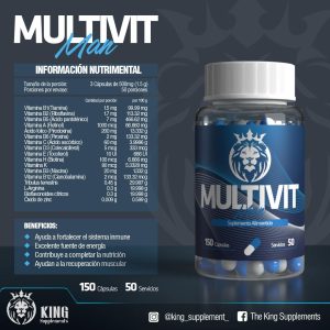 MULTIVIT MAN - 150 Cápsulas