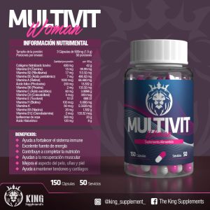 MULTIVIT WOMAN - 150 Cápsulas